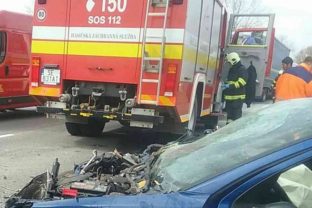 hasiči, dopravná nehoda
