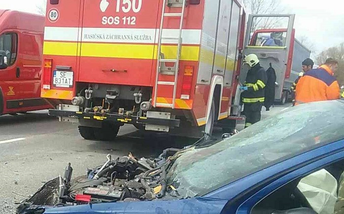 hasiči, dopravná nehoda
