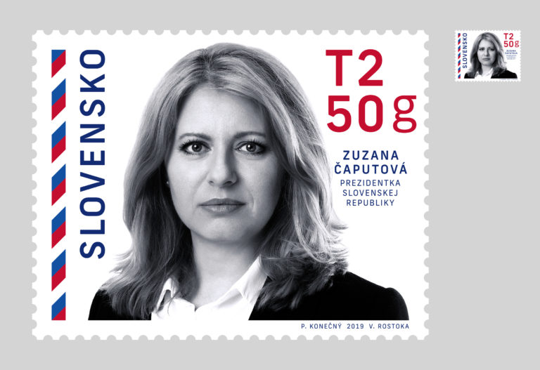 známka, Zuzana Čaputová