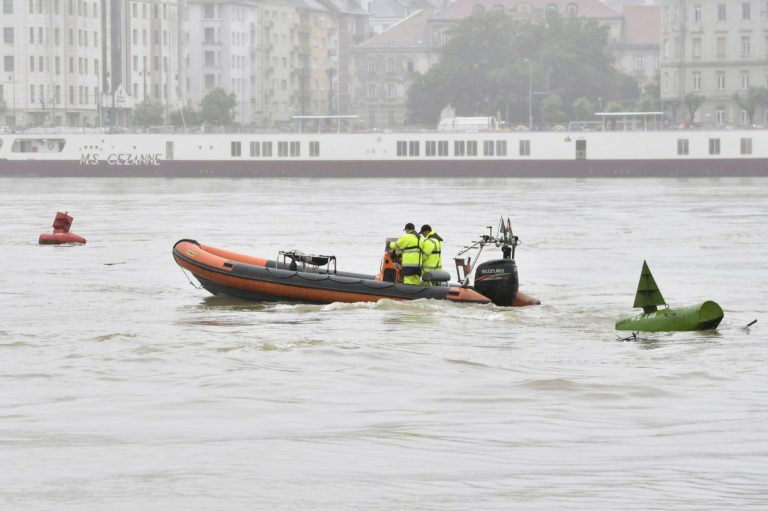 Budapešť, potopenie lode