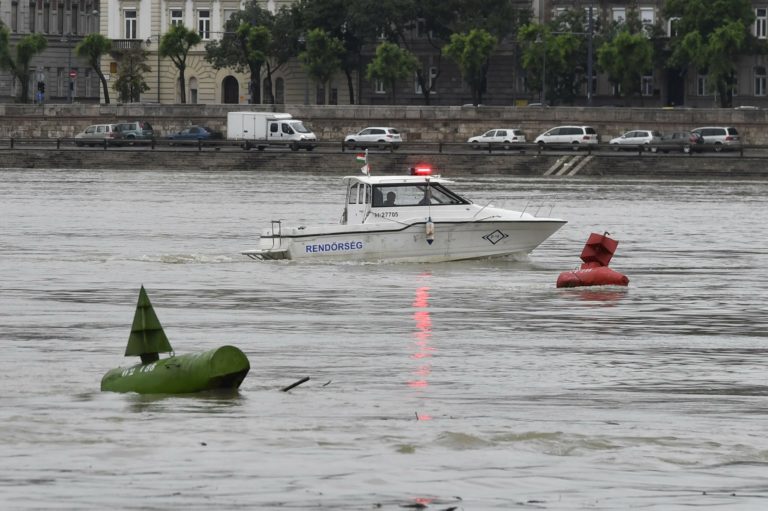 Budapešť, potopenie lode