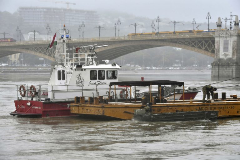 Budapešť, potopenie lode