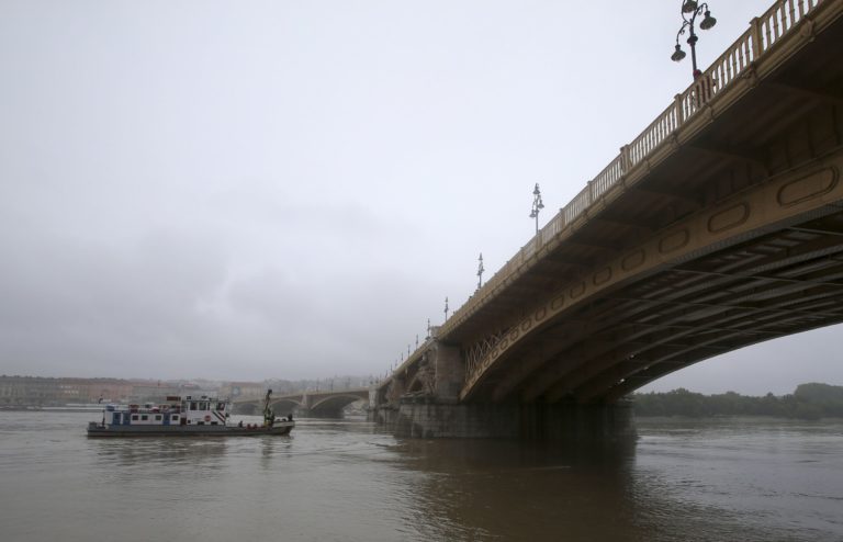 Budapešť, potopenie lode