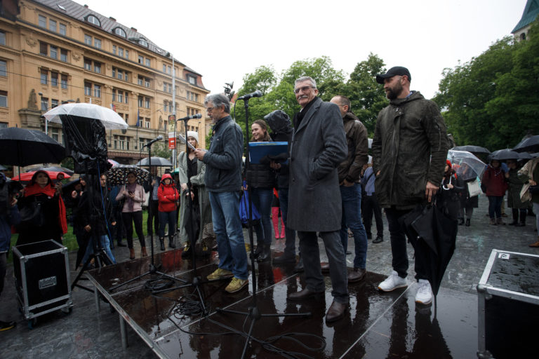 PROTEST: Stojíme pri kultúre