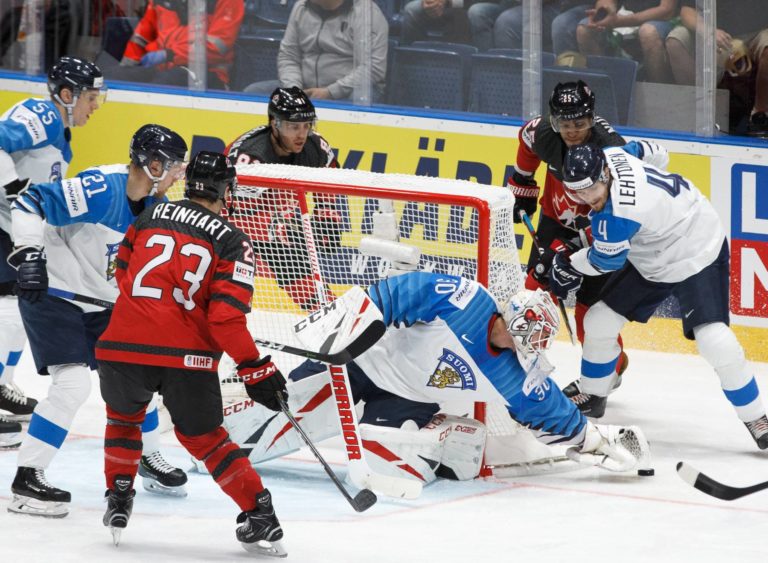 MS v hokeji (finále): Kanada - Fínsko