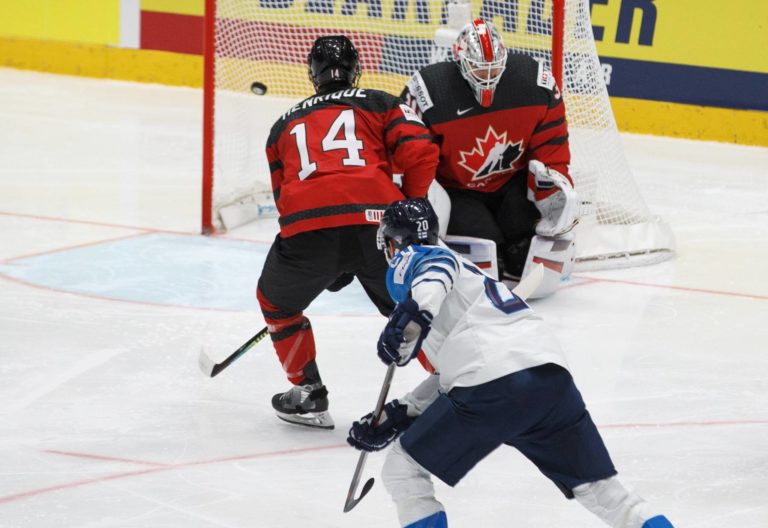 MS v hokeji (finále): Kanada - Fínsko