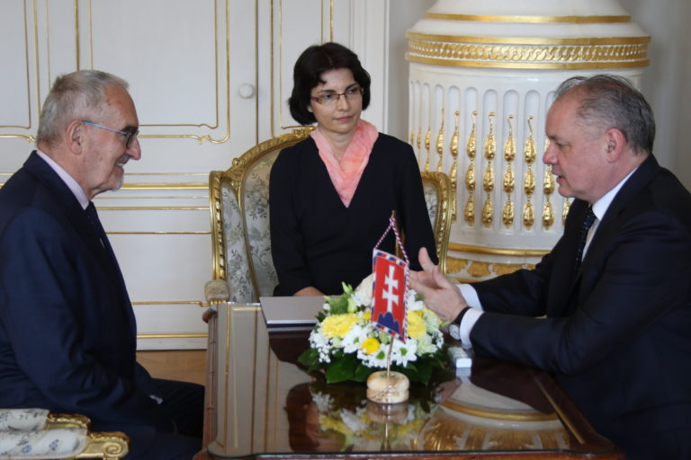 Marína Zavacká. Andrej Kiska, Martin Bútora