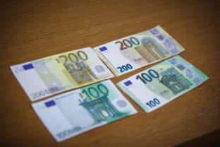 Euro, eurobankovky, bankovky, peniaze
