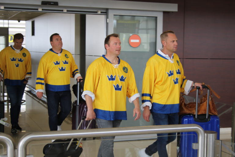 MS v hokeji 2019 - Fanúšikovia Švédsko