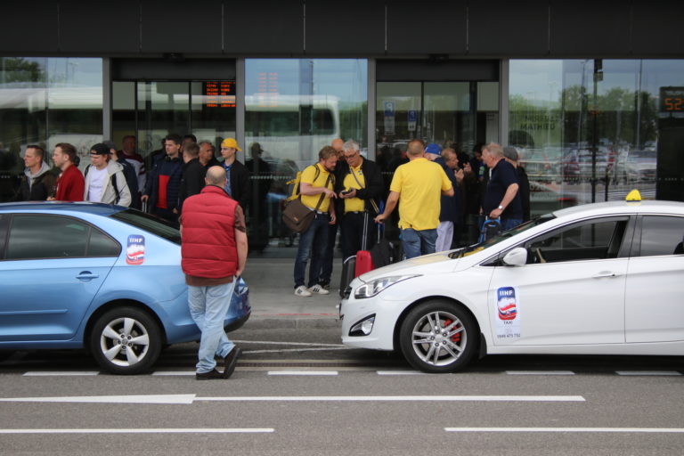 MS v hokeji 2019 - Fanúšikovia Švédsko