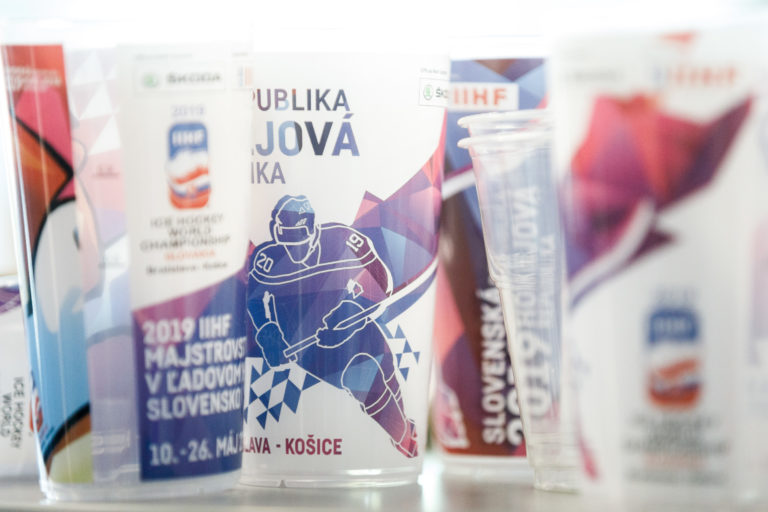 HOKEJ: Zelené opatrenia počas MS v hokeji 2019