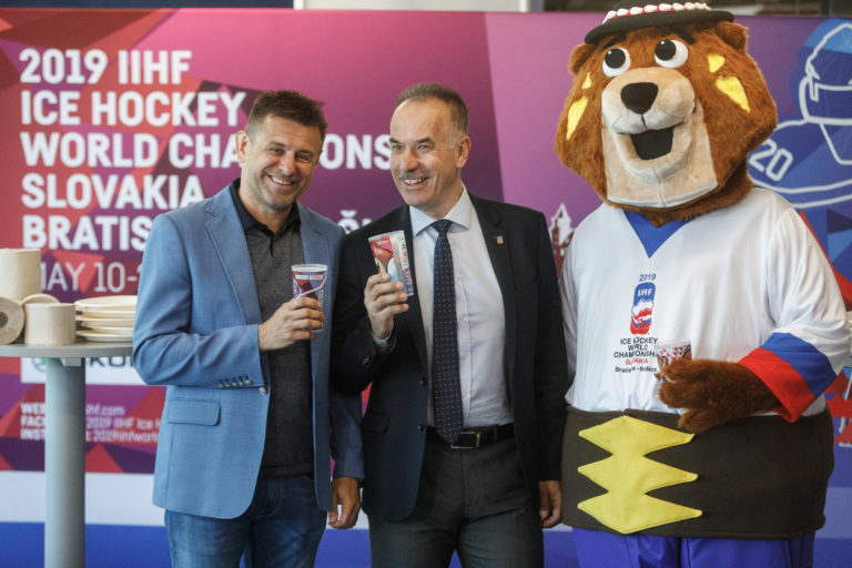 HOKEJ: Zelené opatrenia počas MS v hokeji 2019