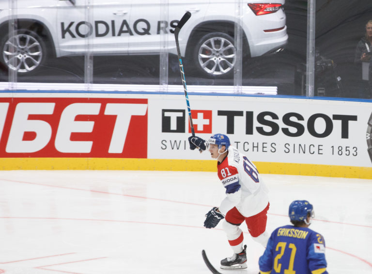 MS v hokeji 2019: Česko - Švédsko