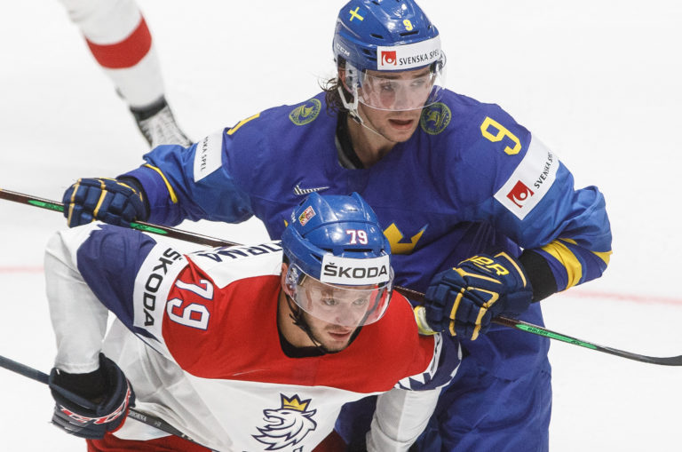 MS v hokeji 2019: Česko - Švédsko