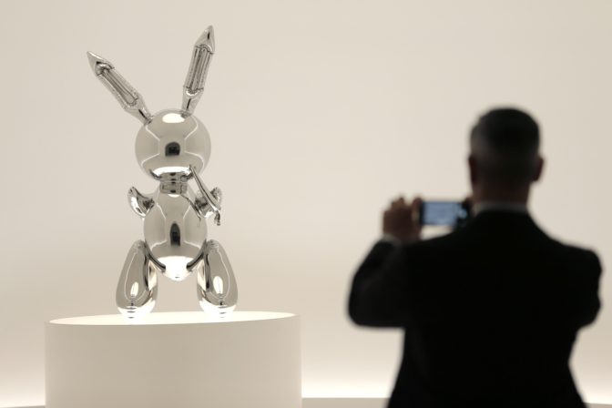 Jeff Koons, socha, Zajac