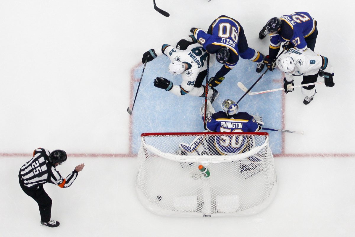 Logan Couture, San Jose Sharks, play-off NHL