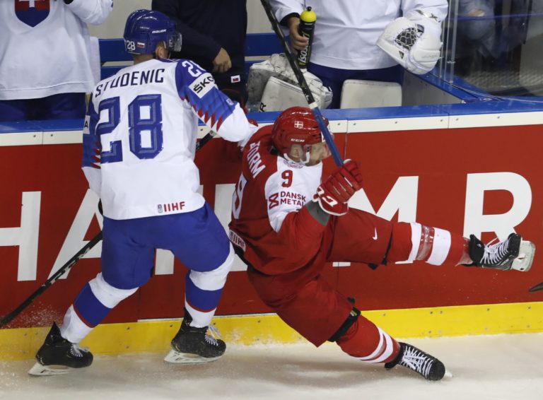 MS v hokeji 2019: Slovensko - Dánsko