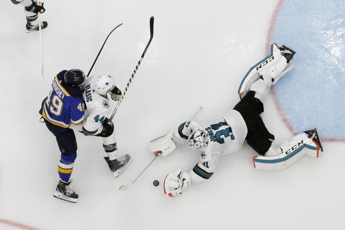 Martin Jones, San Jose Sharks, play-off NHL