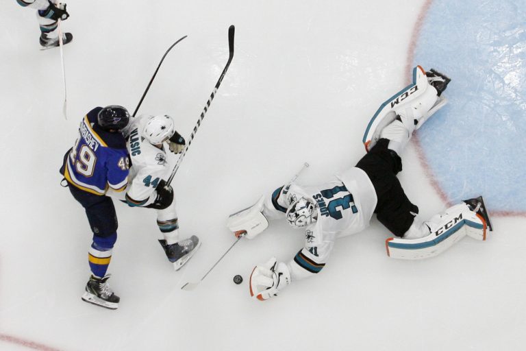 Martin Jones, San Jose Sharks, play-off NHL