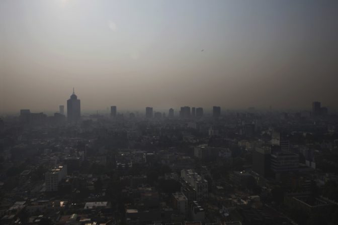 Mexico City, dym