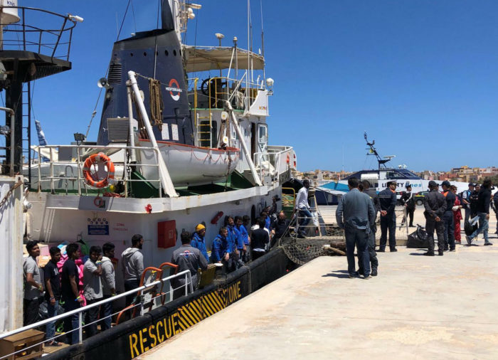 migranti, Taliansko, Lýbia
