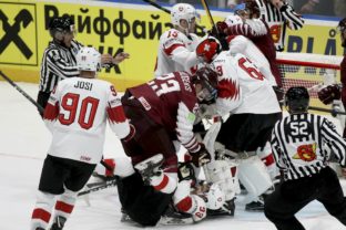 MS v hokeji 2019: Lotyšsko - Švajčiarsko