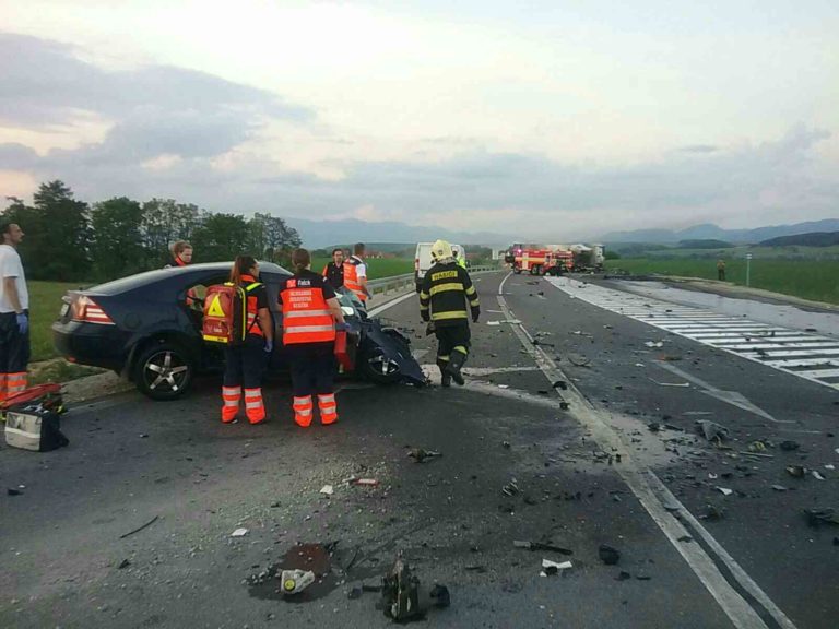 dopravná nehoda, požiar