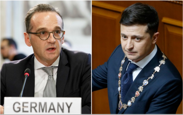 Heiko Maas, Volodymyr Zelenskyj