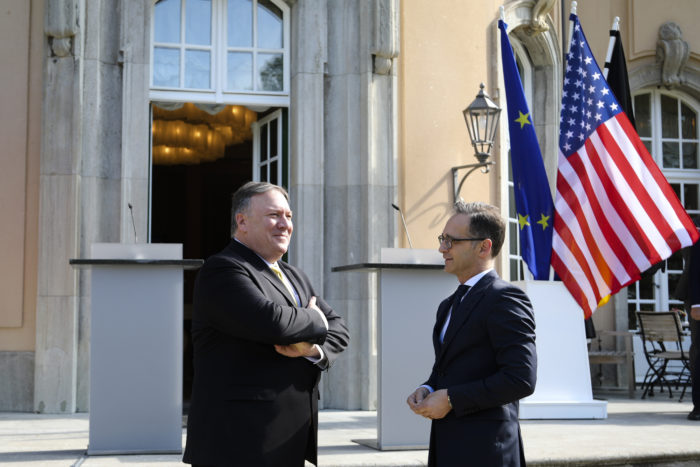 Mike Pompeo, Heiko Maas