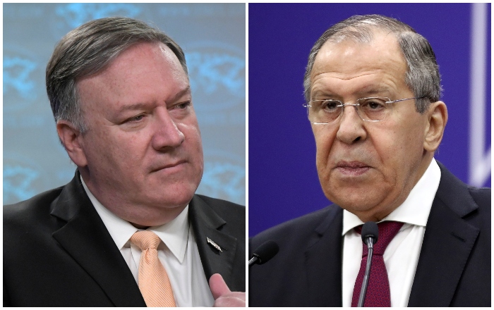 Mike Pompeo, Sergej Lavrov