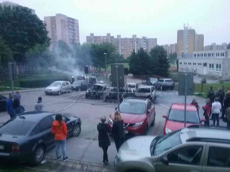 Požiar, Ťahanovce