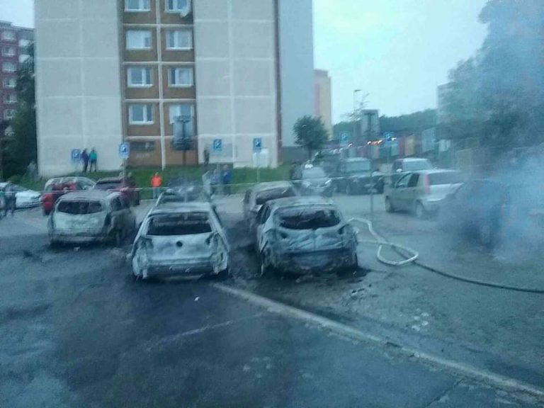 Požiar, Ťahanovce