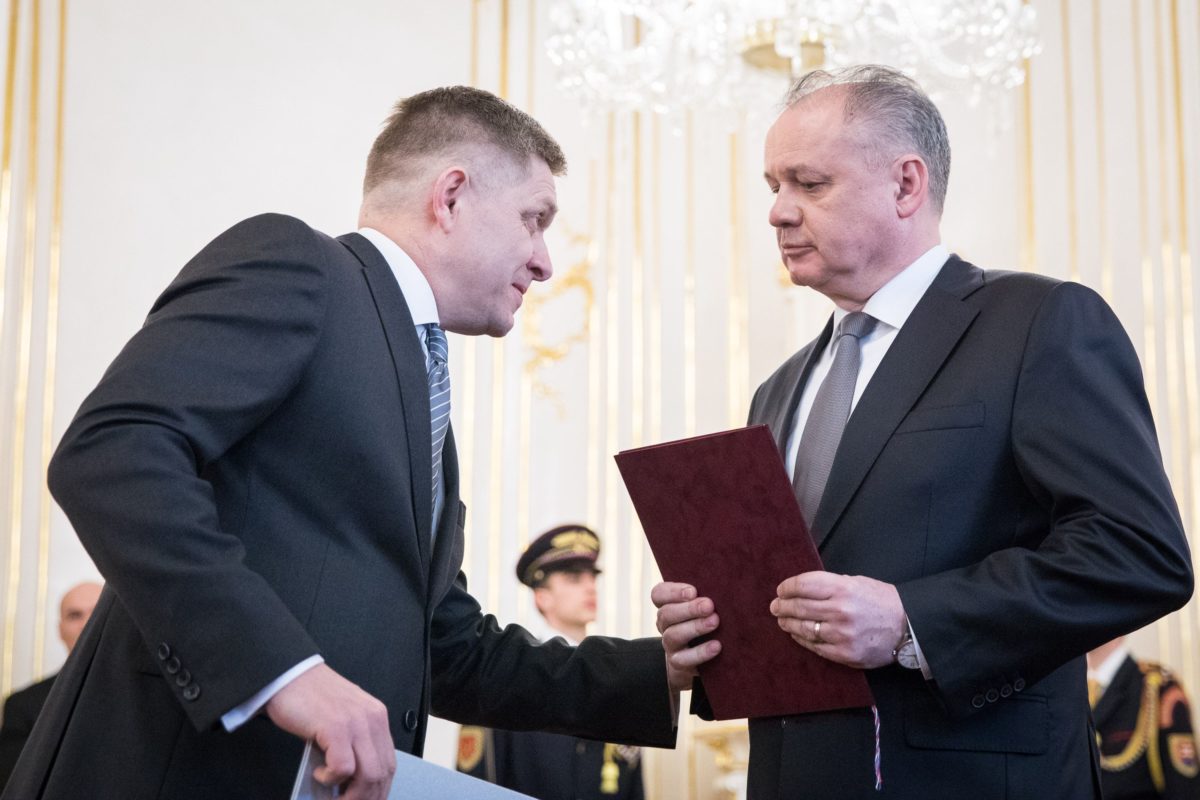 Robert Fico, Andrej Kiska