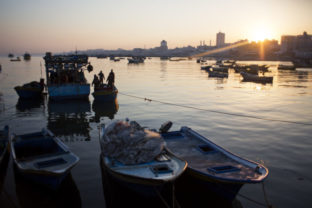rybolov, rybári, Pásmo Gazy