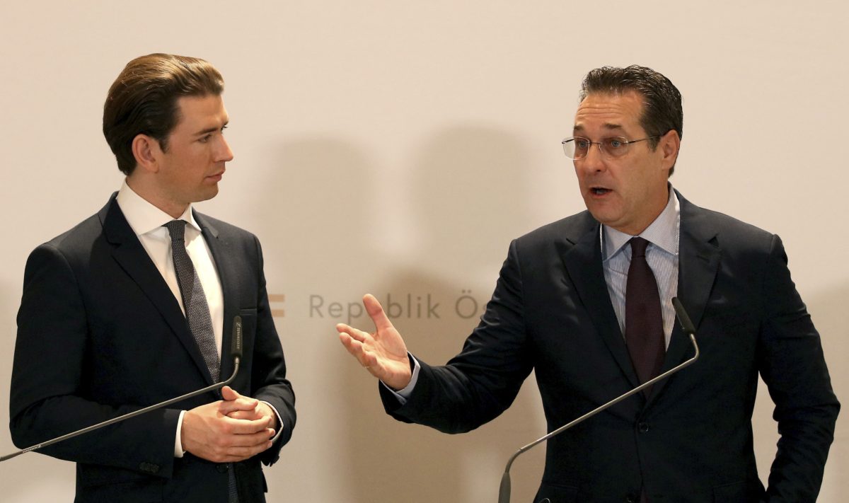 Sebastian Kurz, Heinz Christian Strache
