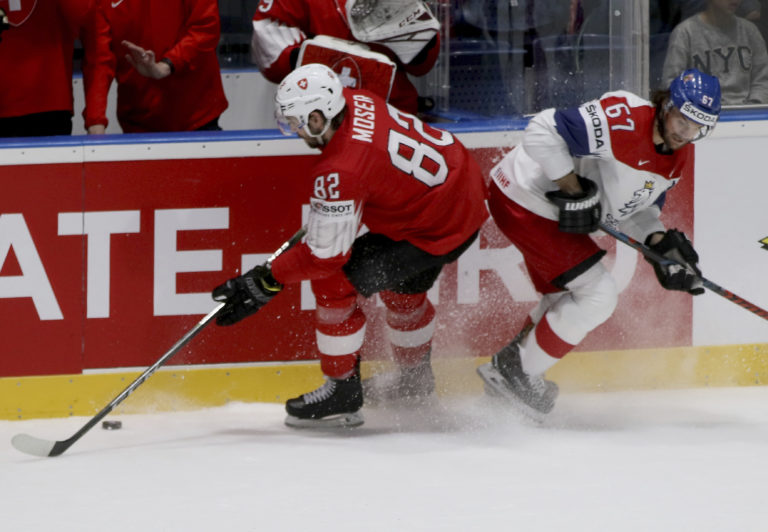 MS v hokeji 2019: Česko - Švajčiarsko