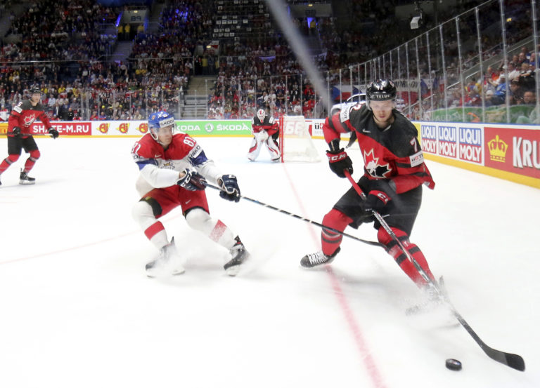 MS v hokeji 2019 (semifinále): Kanada - Česko