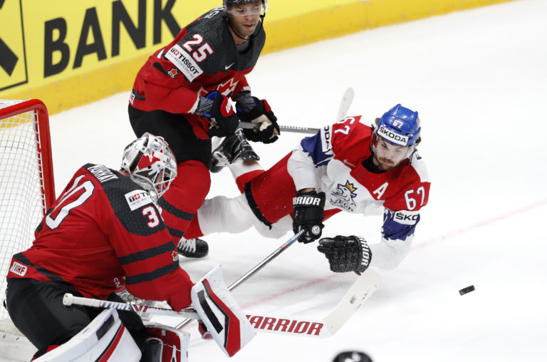 MS v hokeji 2019 (semifinále): Kanada - Česko