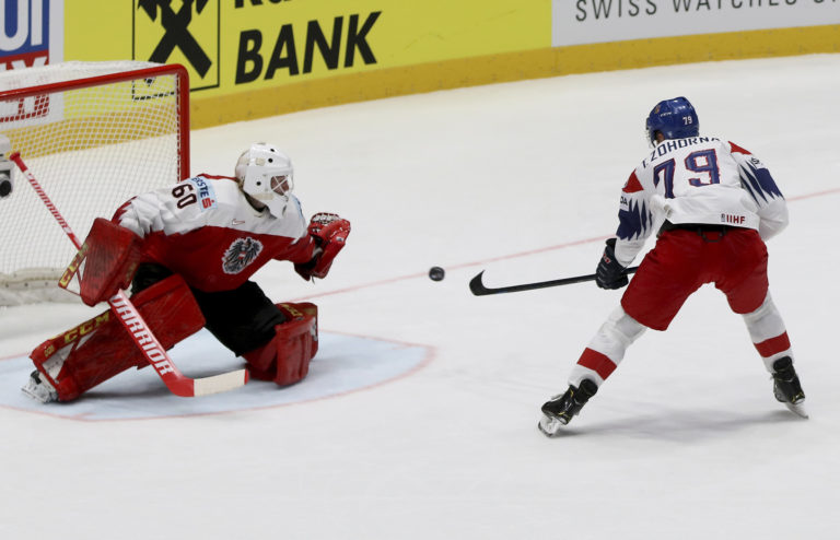 MS v hokeji 2019: Česko - Rakúsko