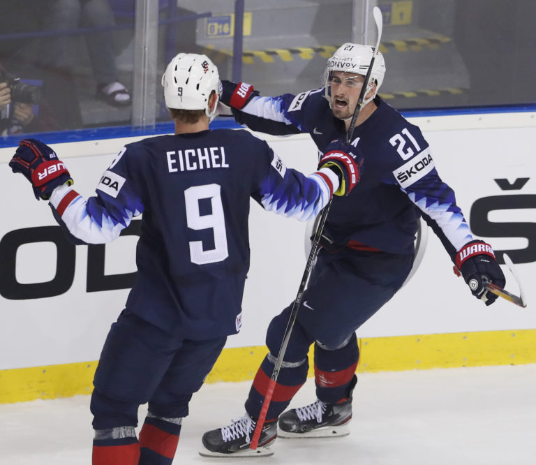 MS v hokeji 2019: USA - Fínsko