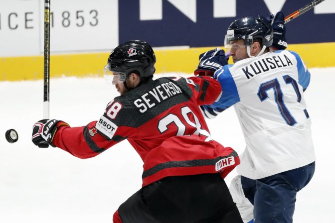 MS v hokeji (finále): Kanada - Fínsko