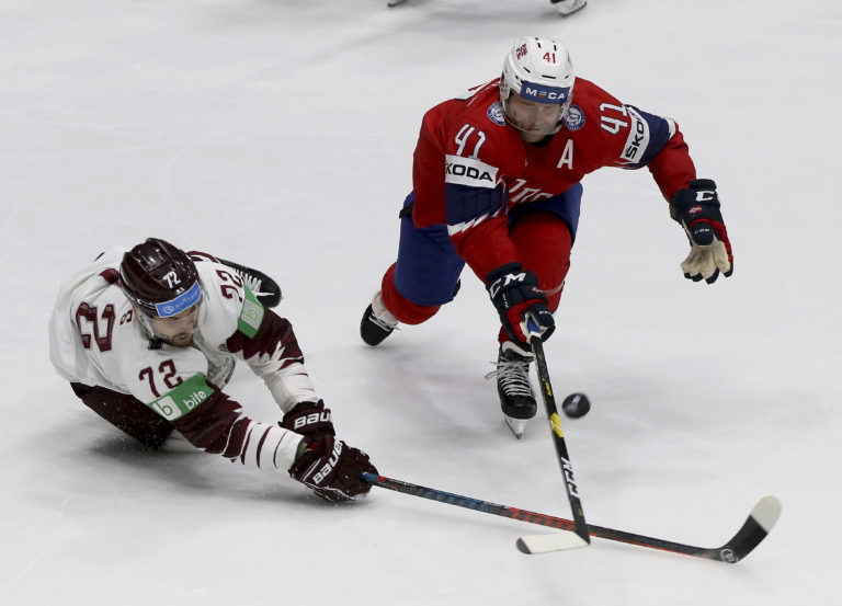 MS v hokeji 2019: Lotyšsko - Nórsko
