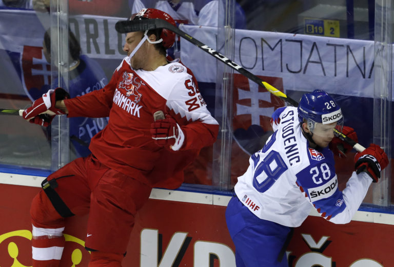 MS v hokeji 2019: Slovensko - Dánsko