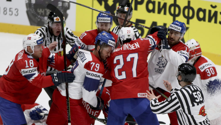Česko - Nórsko, MS v hokeji 2019