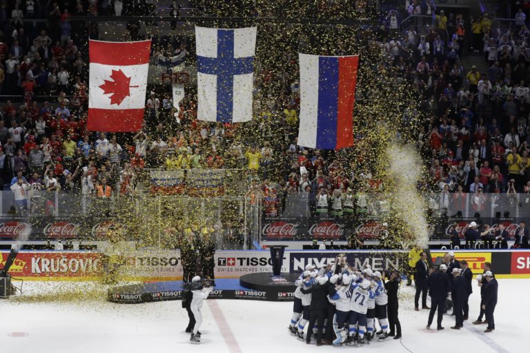 MS v hokeji (finále): Kanada - Fínsko