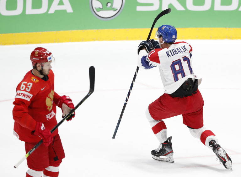 MS v hokeji (o 3. miesto): Rusko - Česko