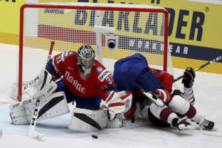 MS v hokeji 2019: Lotyšsko - Nórsko