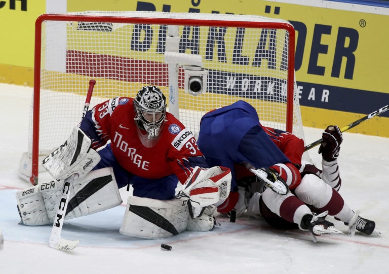 MS v hokeji 2019: Lotyšsko - Nórsko