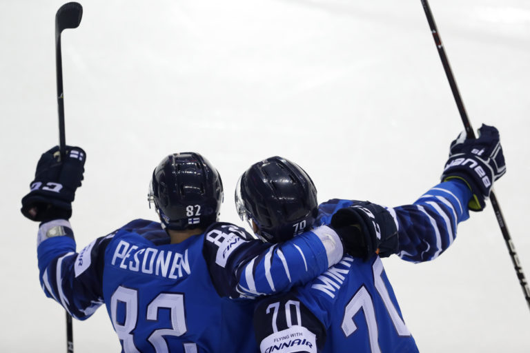 MS v hokeji 2019 (štvrťfinále): Fínsko - Švédsko