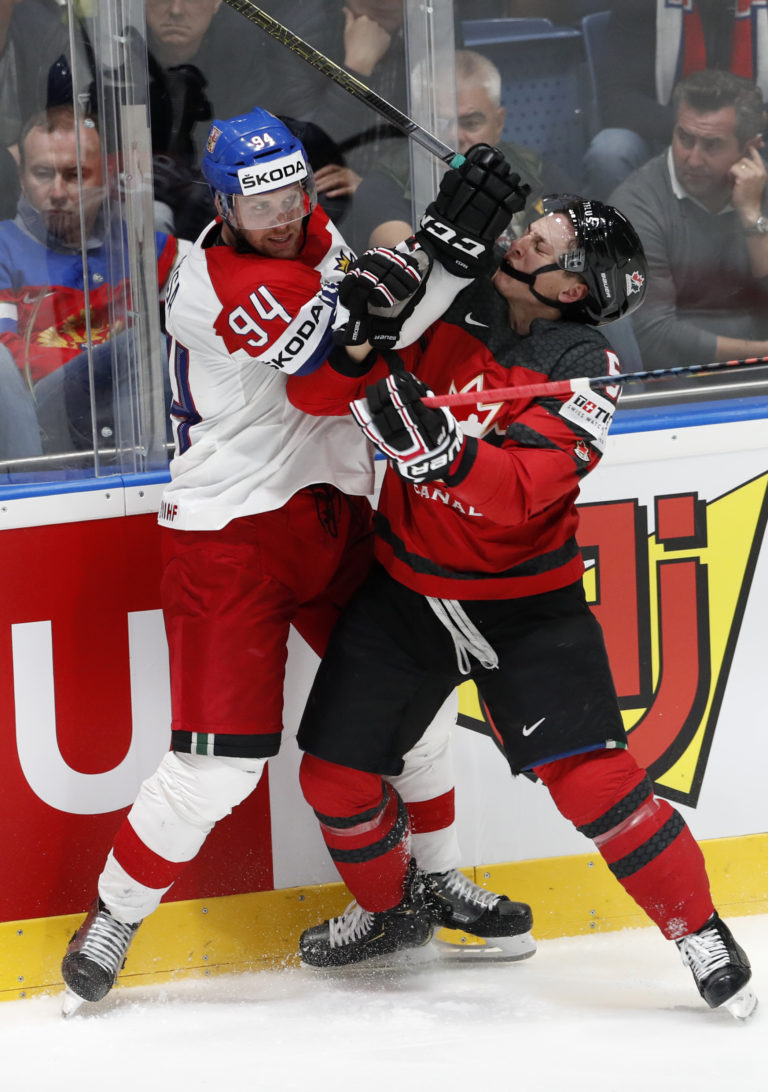 MS v hokeji 2019 (semifinále): Kanada - Česko